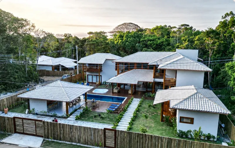 Condomínio Jacarandá em Trancoso: casas para famílias e grupos