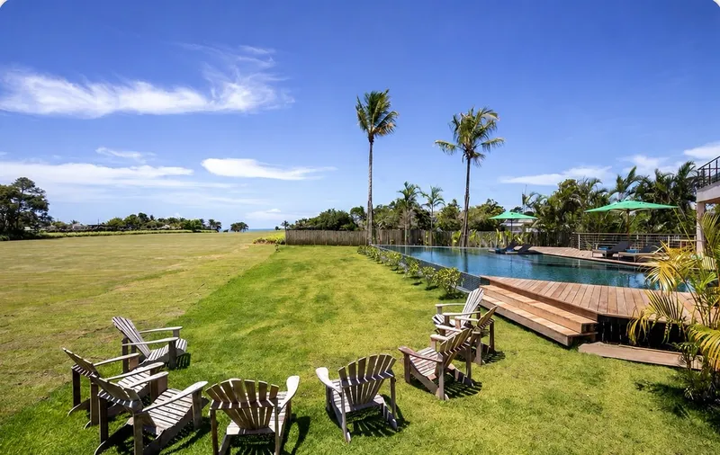 Fazenda Rio da Barra: casas amplas, praia e natureza em Trancoso