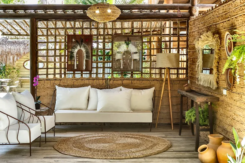 Sala de estar de casa na Colina