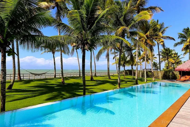 Praia na região de Rio da Barra