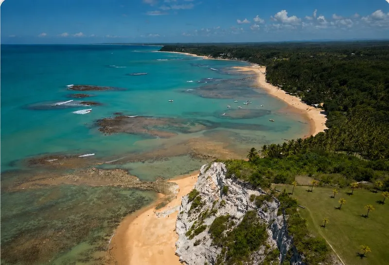 Praias de Trancoso a Caraíva: guia do litoral, das Tartarugas à vila de Caraíva