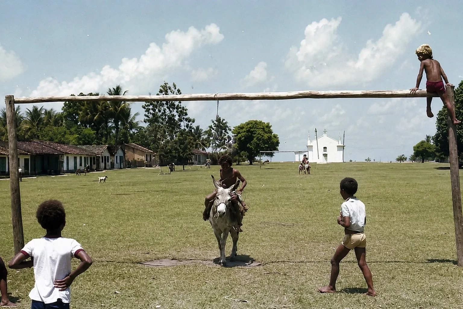 O Quadrado de Trancoso em preto e branco